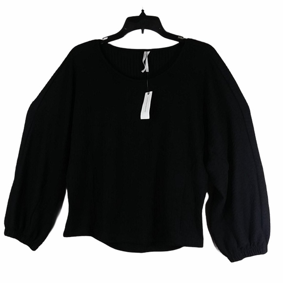 Anthropologie Tops - Anthropologie Batwing Bishop Sleeve Blouse NWT